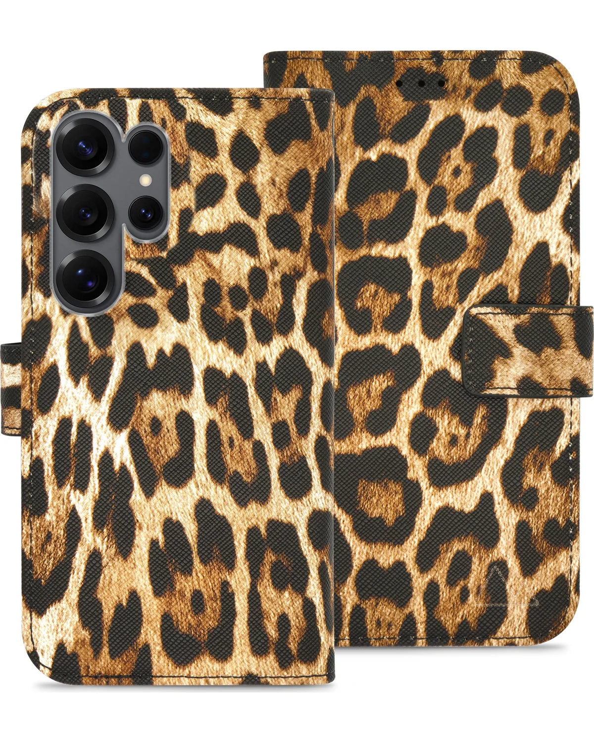 My Style Flex Wallet Hoesje – Samsung Galaxy S25 Ultra 5G – Wild Leopard