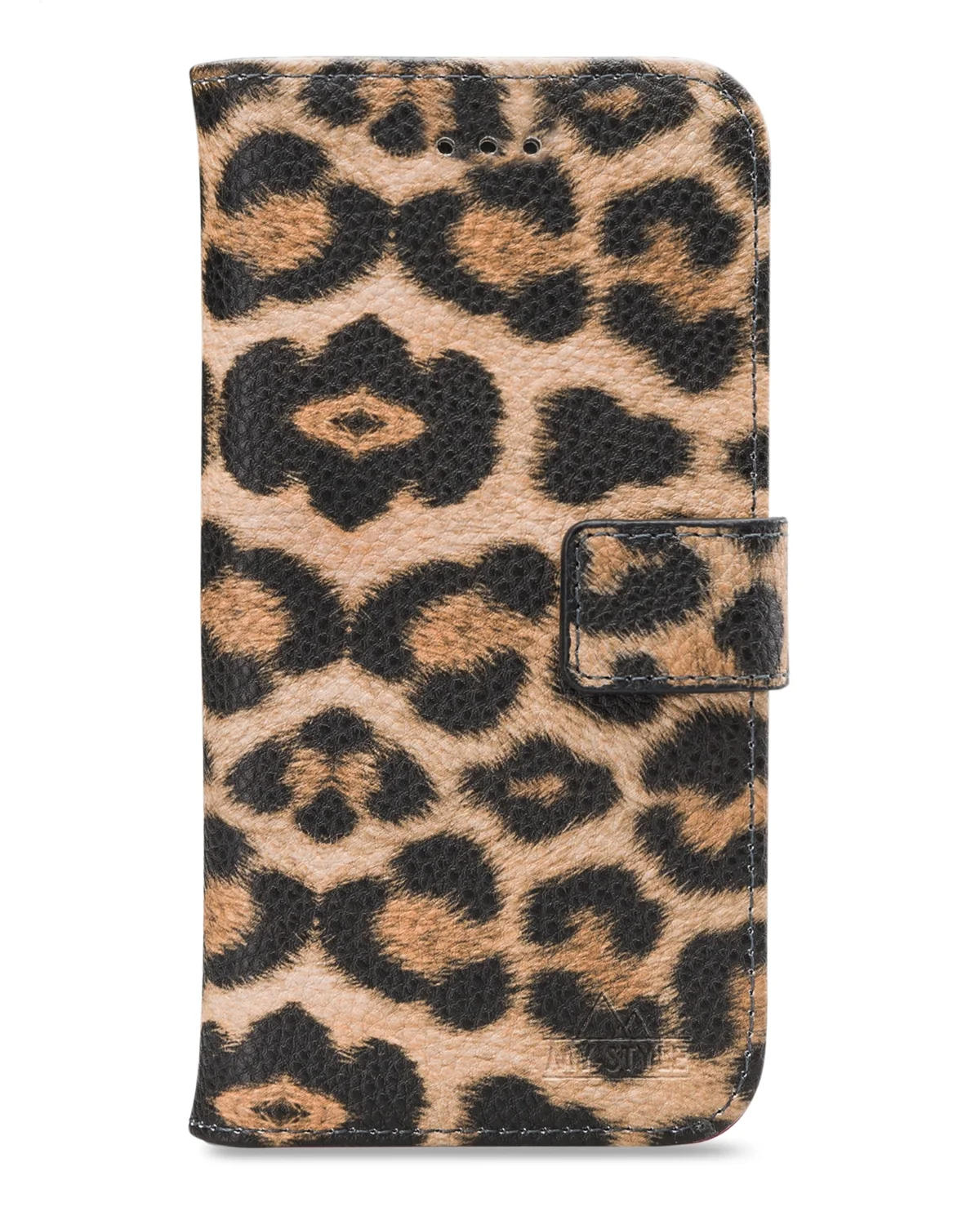 My Style Flex Wallet Telefoonhoesje Apple iPhone 15 Leopard