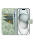 My Style Flex Wallet Telefoonhoesje Apple iPhone 15 Plus Groen Leopard
