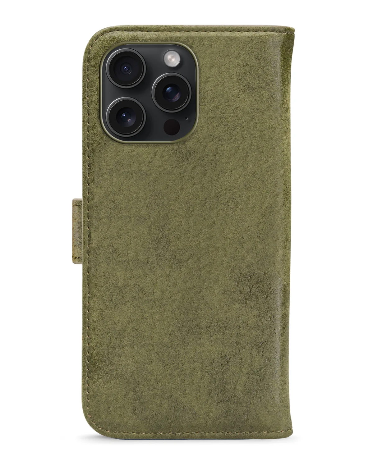 My Style Flex Wallet Telefoonhoesje Apple iPhone 15 Pro Max Olijf