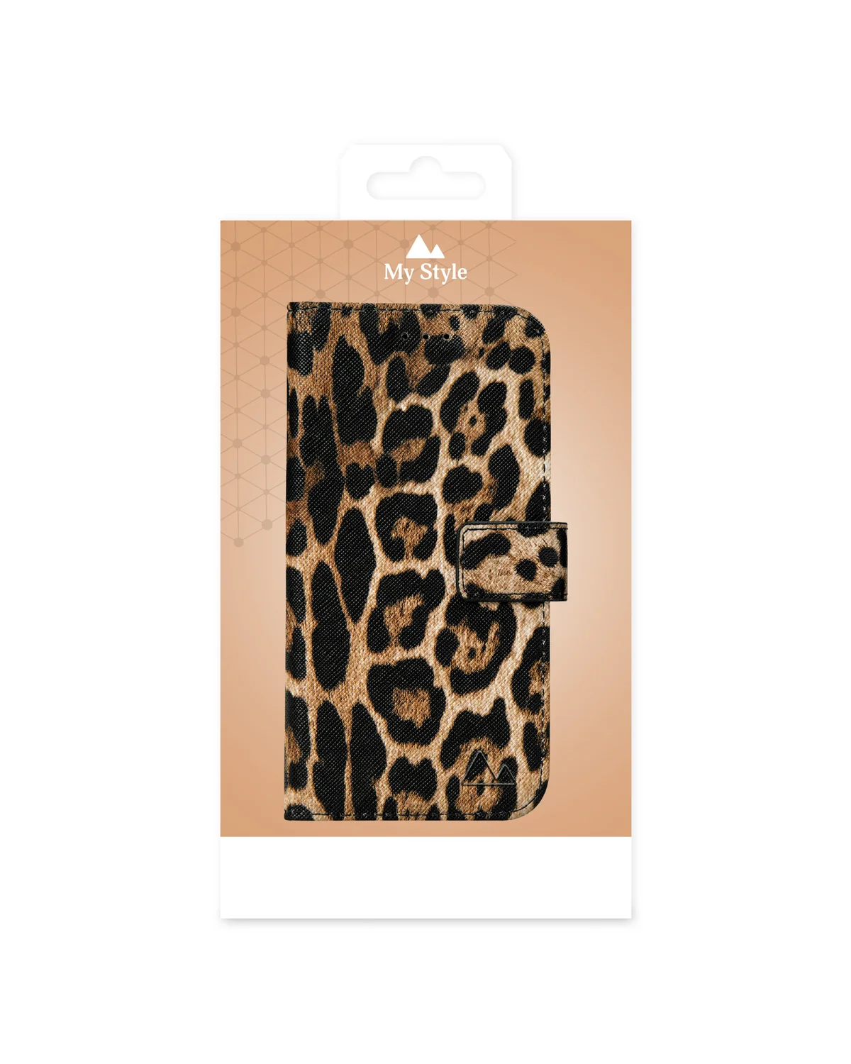 My Style Flex Wallet Telefoonhoesje Apple iPhone 16e Wild Leopard