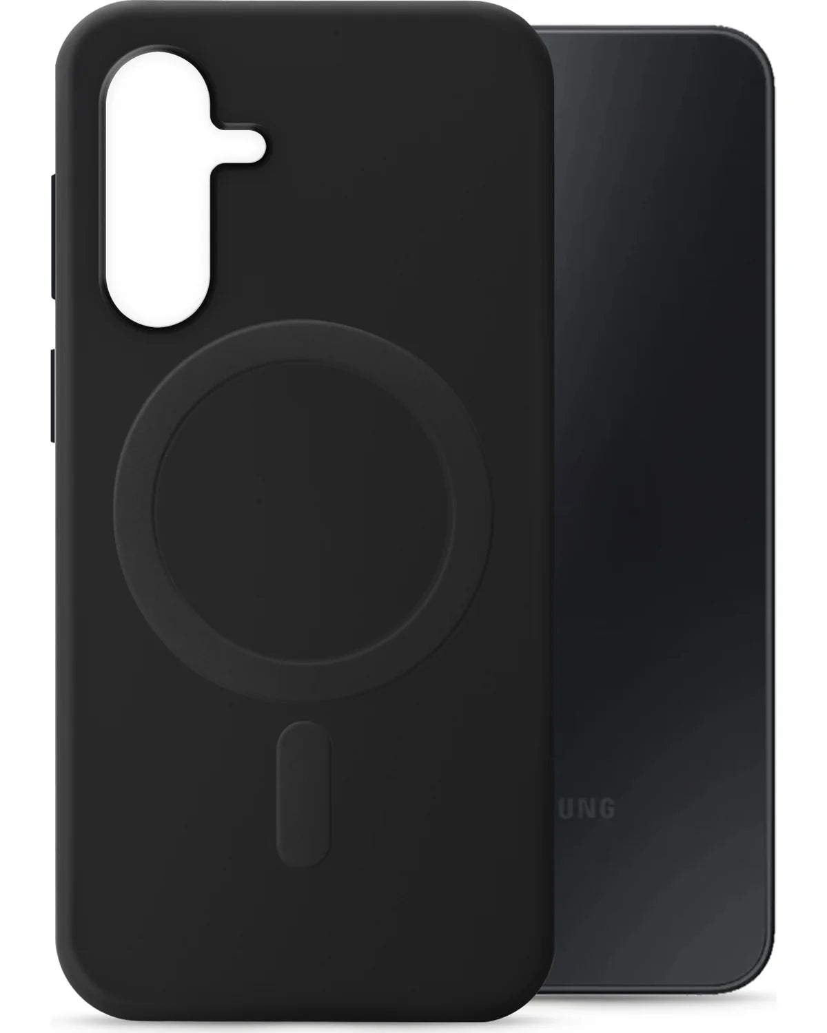 My Style MagSafe Compatibel Protective Flex Hoesje – Samsung Galaxy A17 5G – Zwart