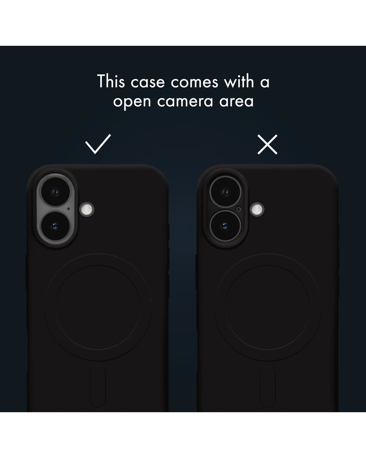 My Style MagSafe Compatibel Protective Flex Hoesje – Samsung Galaxy A17 5G – Zwart