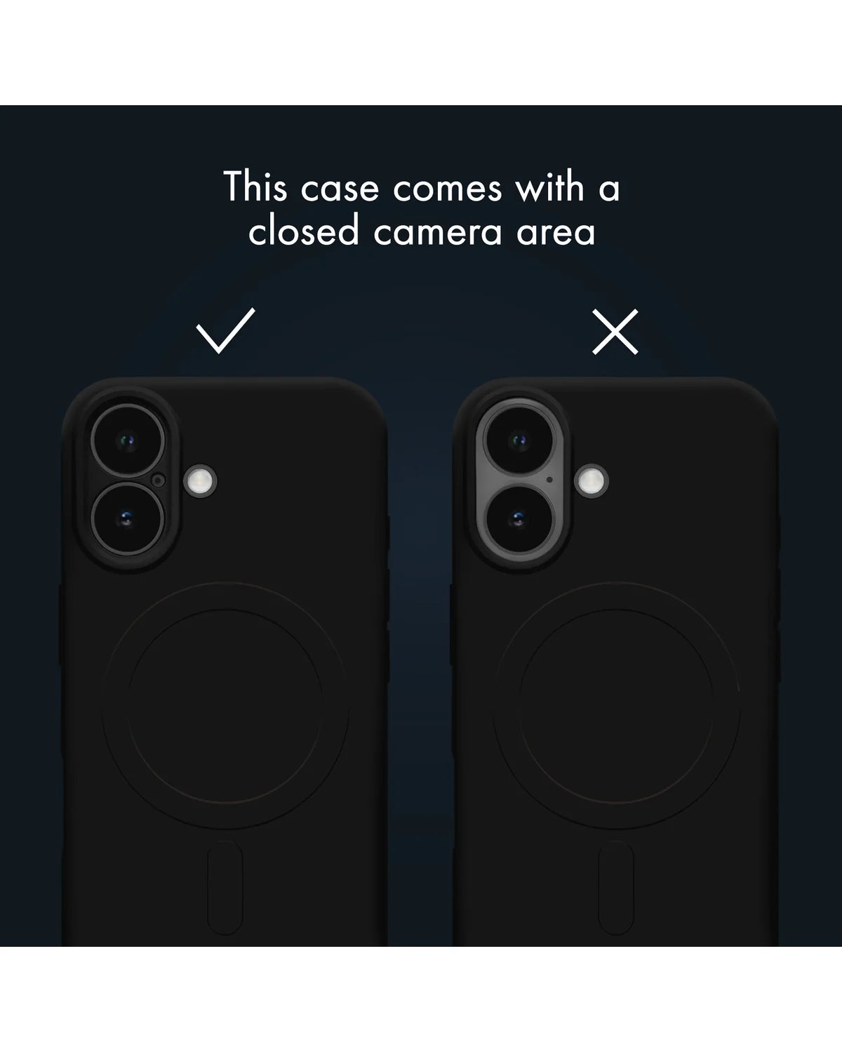 My Style MagSafe Compatibel Protective Flex Hoesje – Samsung Galaxy A26 5G – Zwart