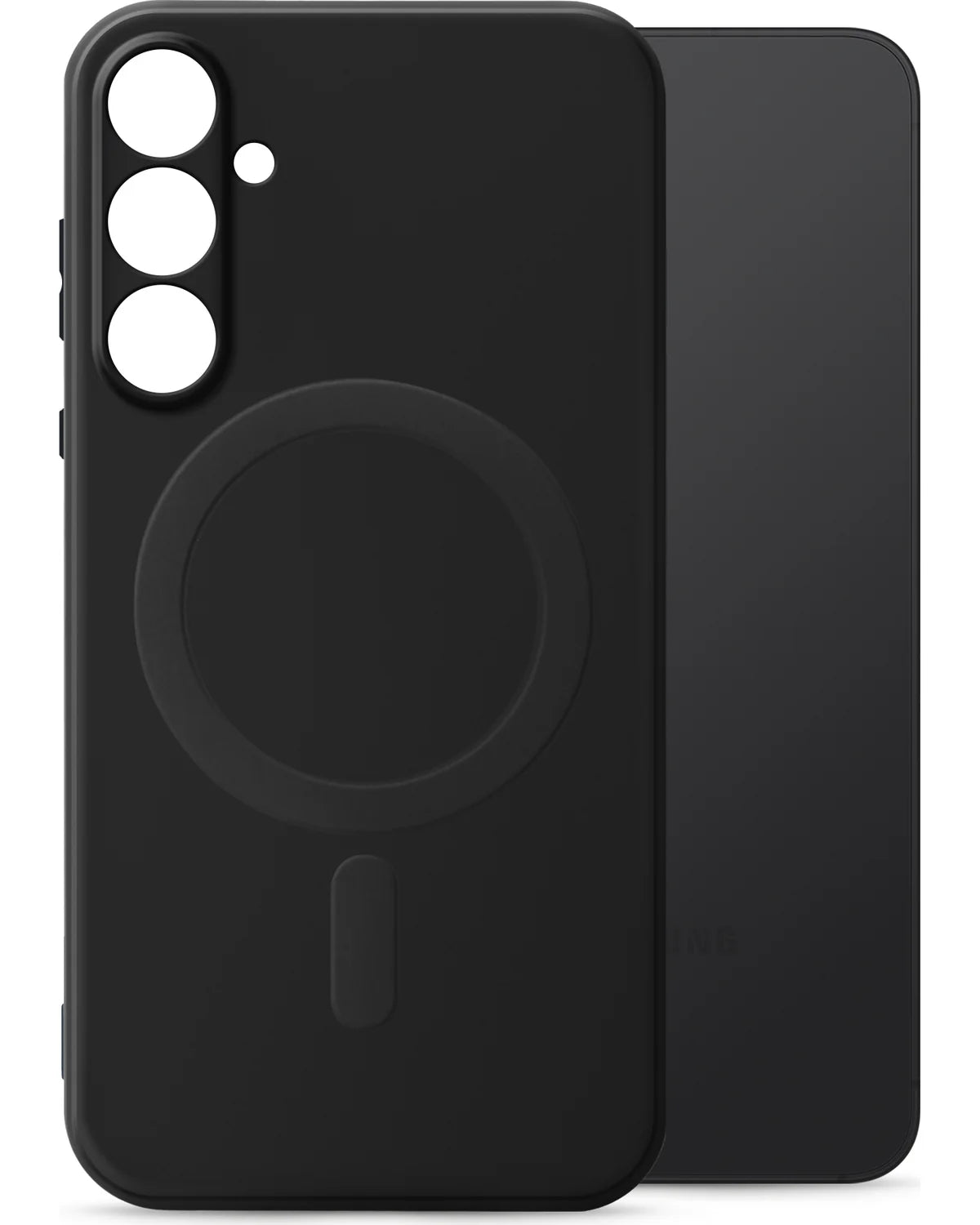 My Style MagSafe Compatibel Protective Flex Hoesje – Samsung Galaxy S25 5G – Zwart