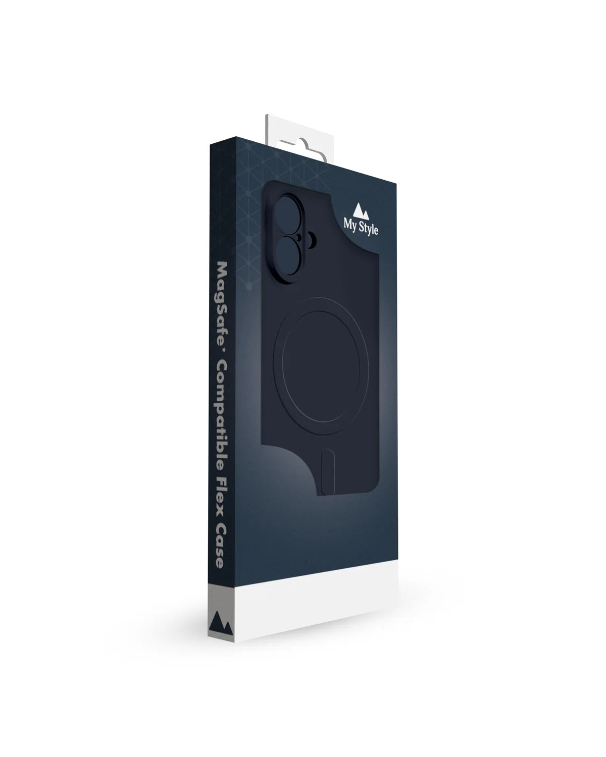 My Style MagSafe Compatibel Protective Flex Hoesje – Samsung Galaxy S25 Plus 5G – Midnight Blue