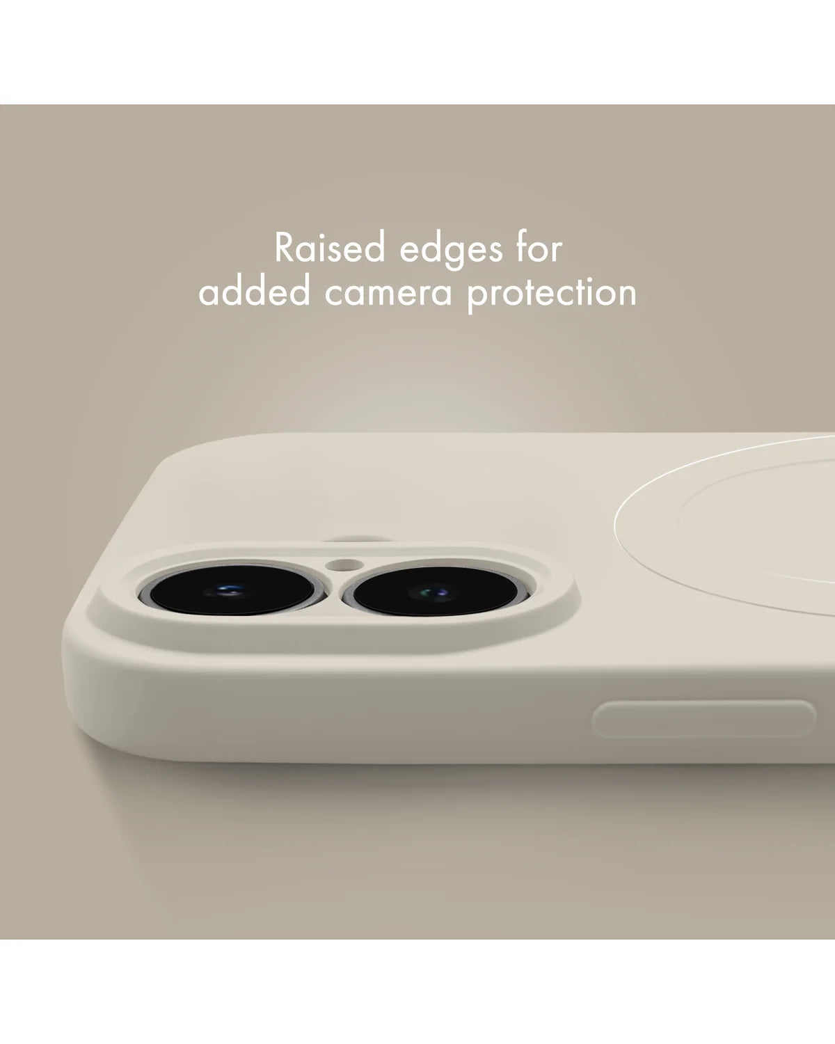 My Style MagSafe Compatibel Protective Flex Hoesje – Samsung Galaxy S25 Ultra 5G – Antique White