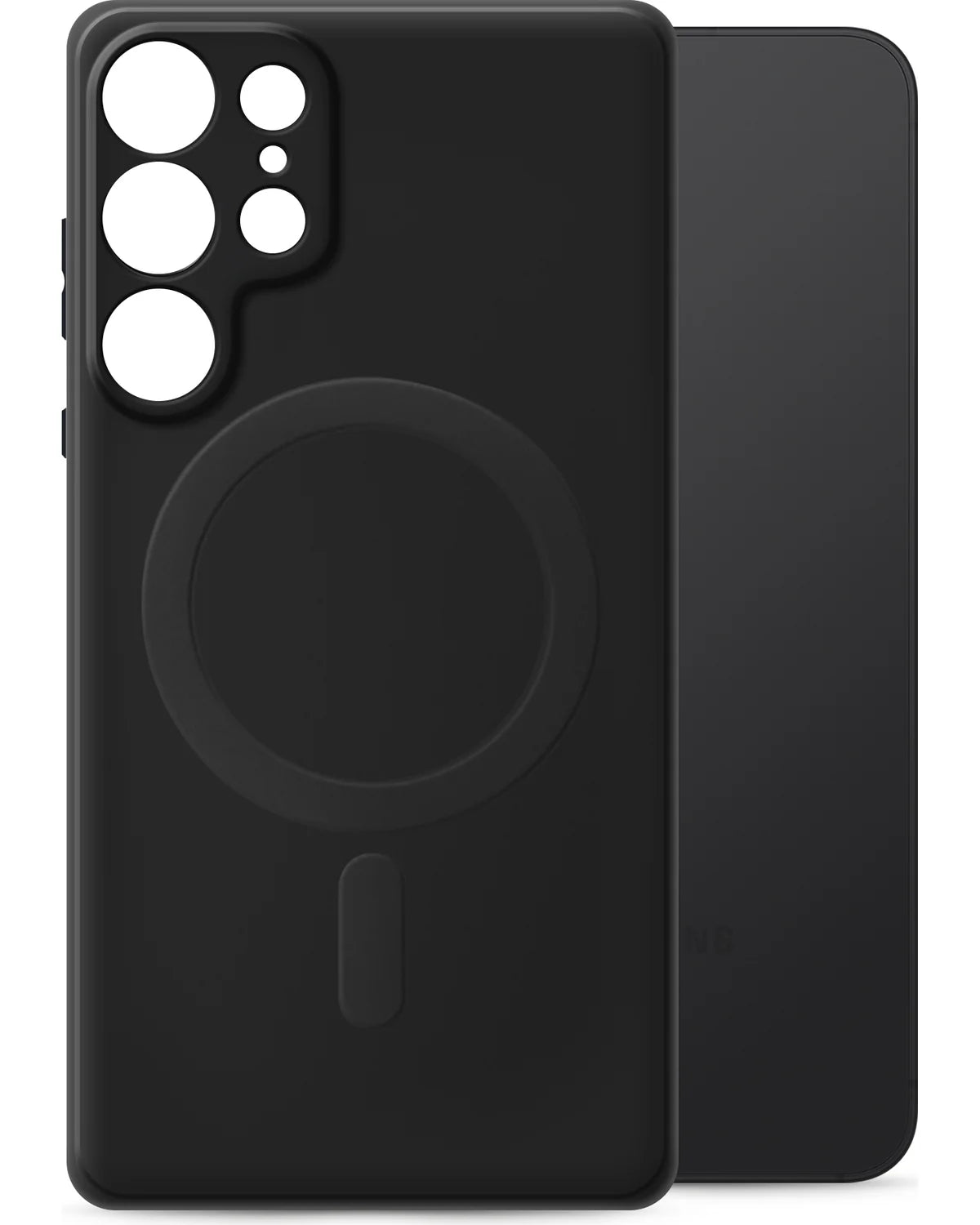 My Style MagSafe Compatibel Protective Flex Hoesje – Samsung Galaxy S25 Ultra 5G – Zwart