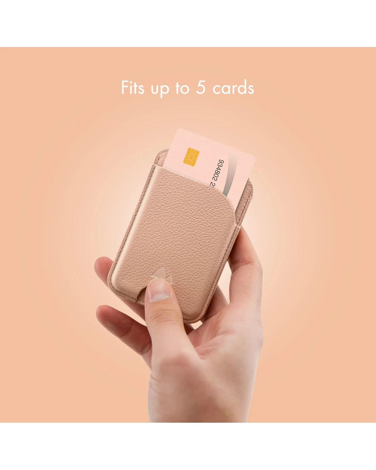 My Style MagSafe Compatibele Magnetische Kaarthouder met Standfunctie – Soft Pink