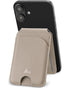 My Style MagSafe Compatibele Magnetische Kaarthouder met Standfunctie – Warm Grey