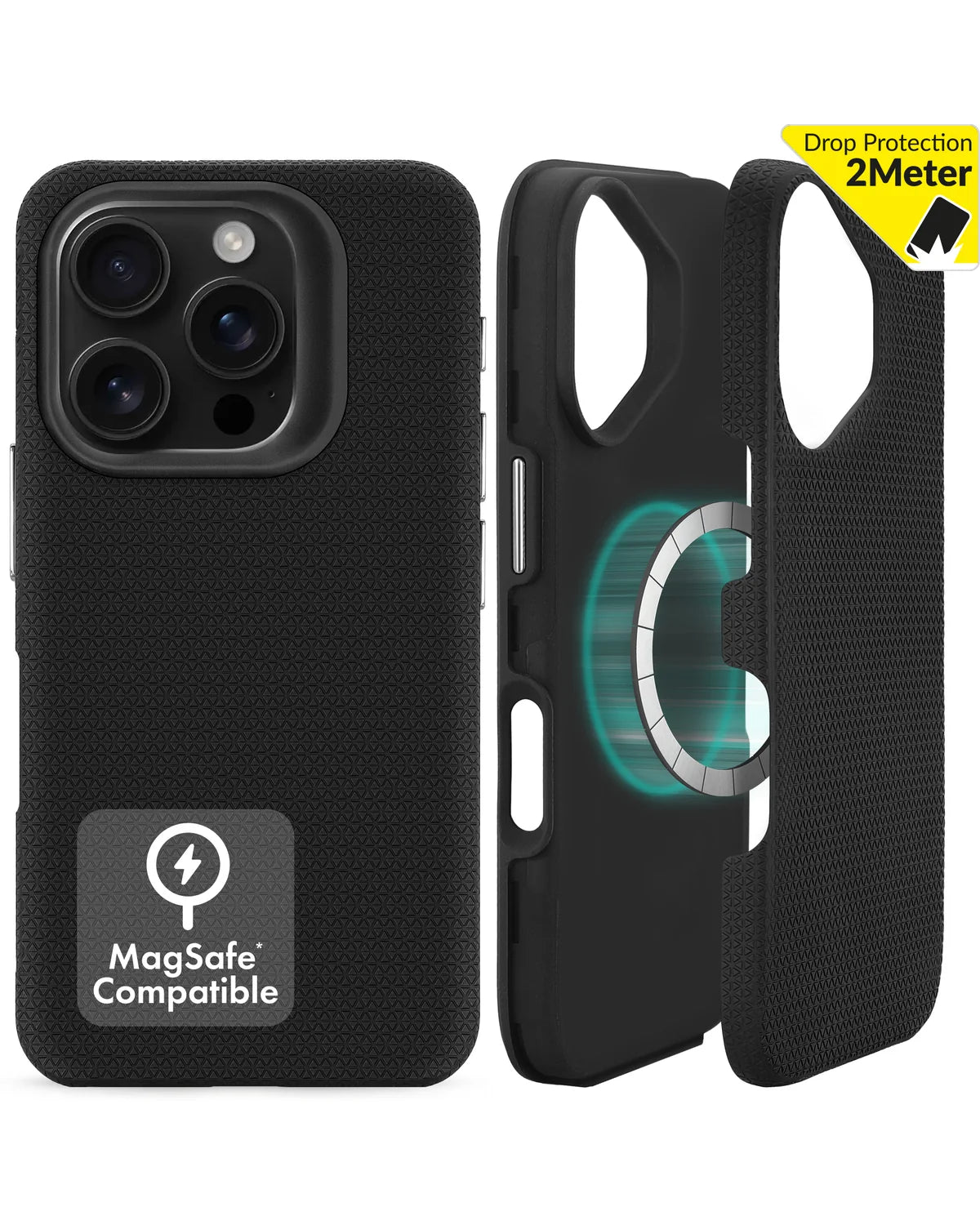 My Style MagSafe Tough Hoesje (Case) – Apple iPhone 16 Pro – Zwart