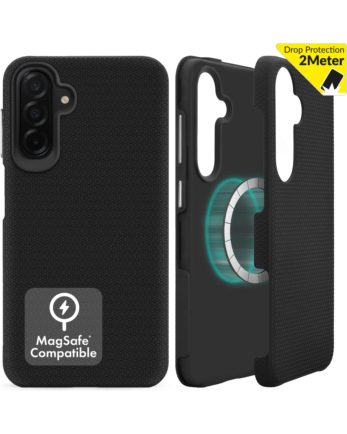 My Style MagSafe Tough Hoesje – Samsung Galaxy A16 4G/5G & Galaxy A26 5G – Zwart