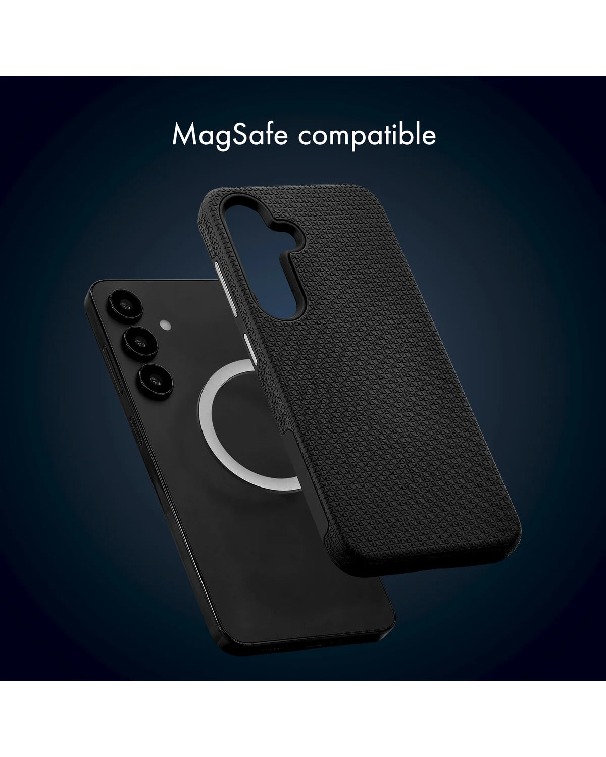 My Style MagSafe Tough Hoesje – Samsung Galaxy S24 5G / S25 5G – Zwart