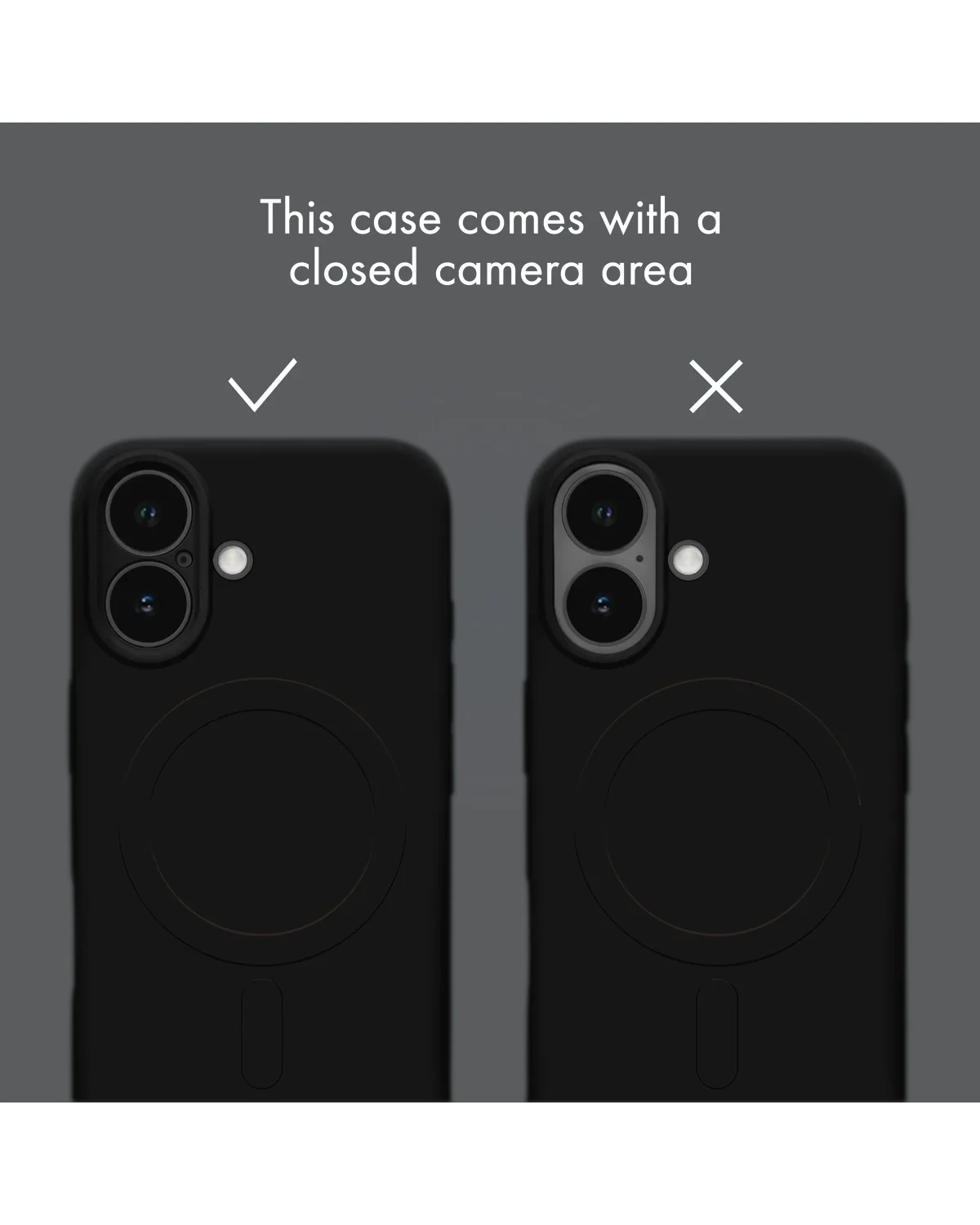 My Style Protective Flex Magsafe Compatibel  Case Telefoonhoesje Apple iPhone 15 Pro Zwart