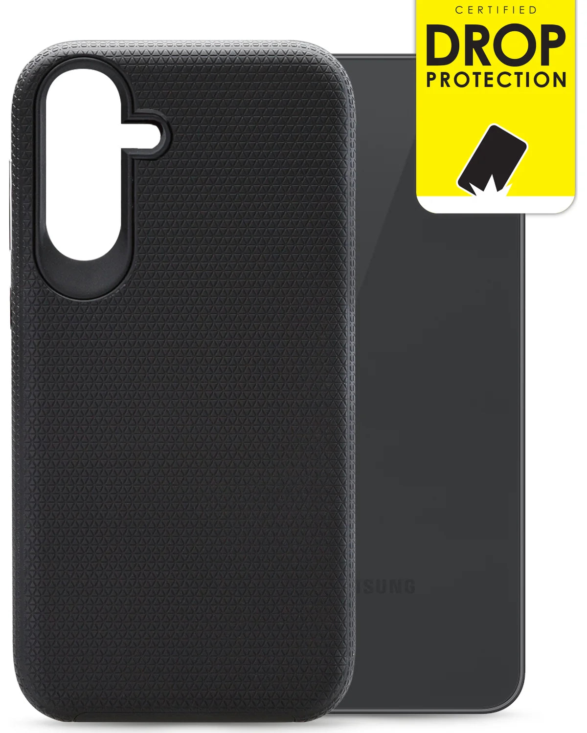 My Style Tough Case Hoesje – Samsung Galaxy A36 5G & Galaxy A56 5G – Zwart