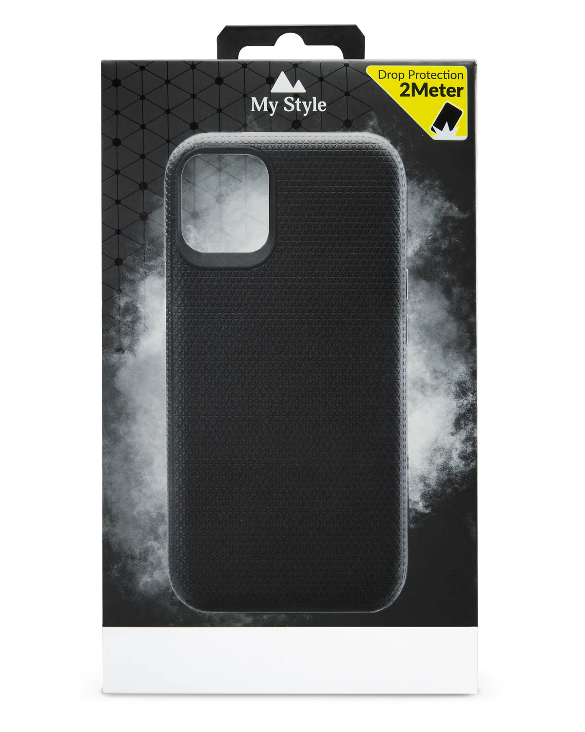 My Style Tough Case Telefoonhoesje Apple iPhone 15 Plus Zwart