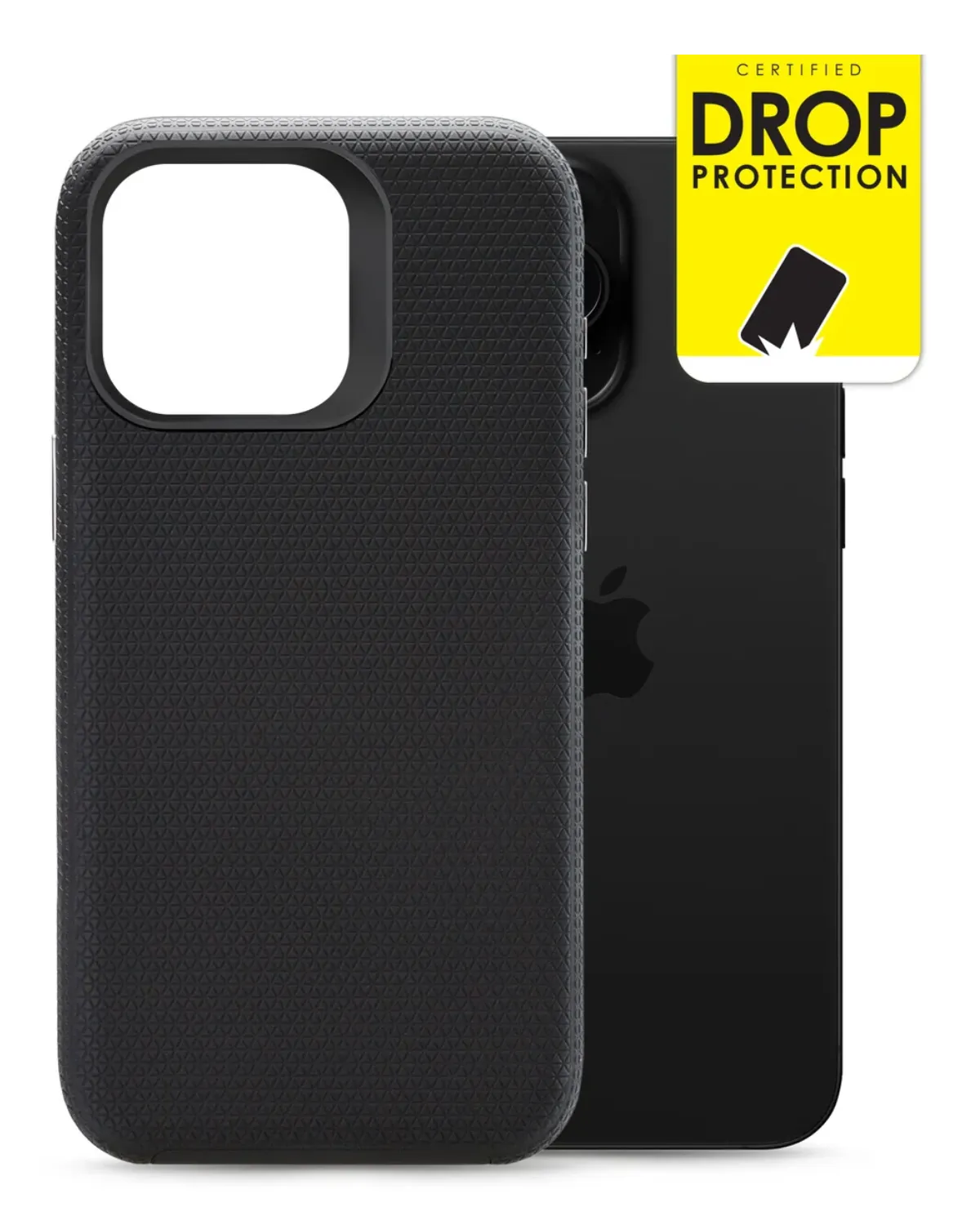 My Style Tough Case Telefoonhoesje Apple iPhone 16 Pro Max Zwart