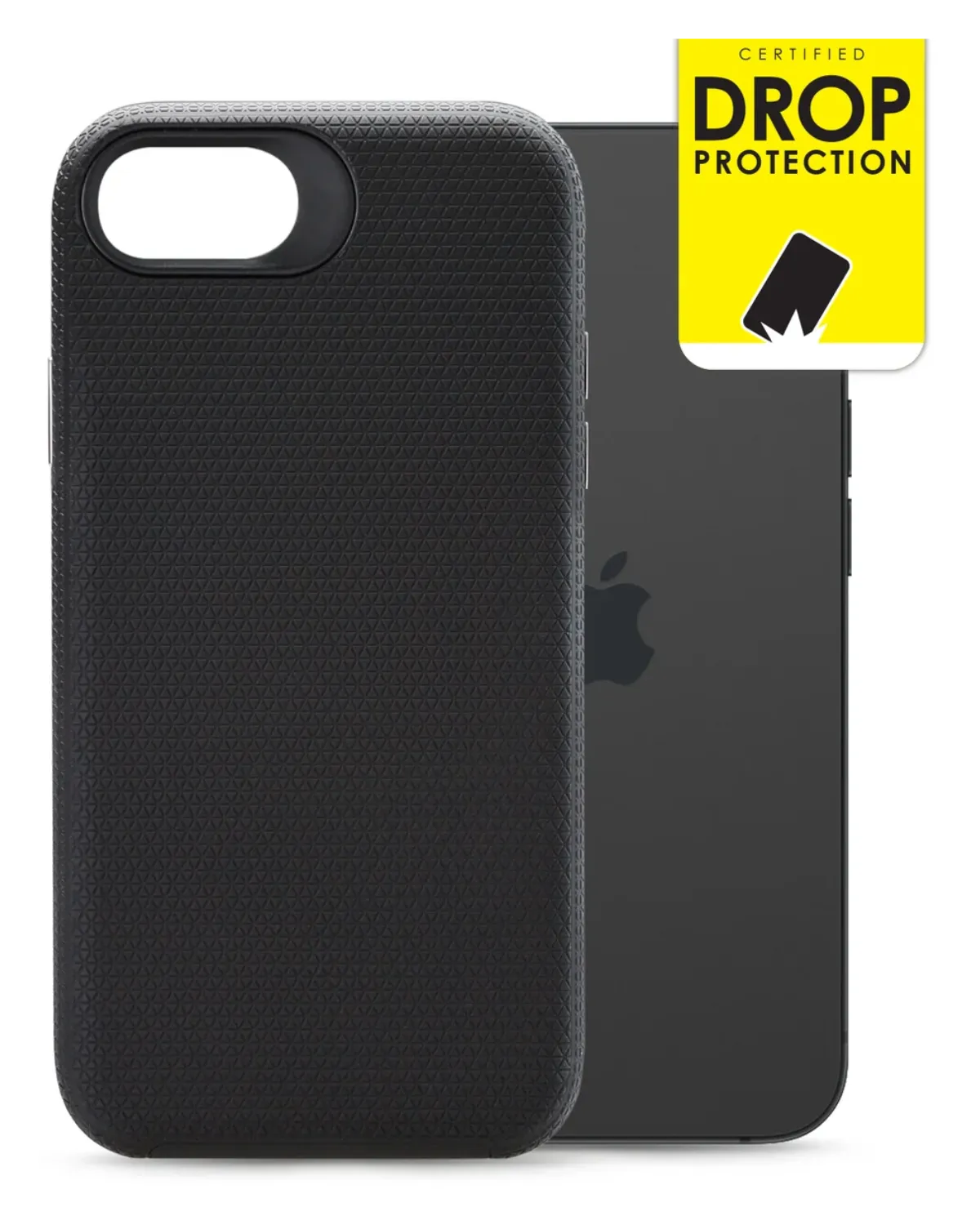 My Style Tough Case Telefoonhoesje Apple iPhone 16e Zwart