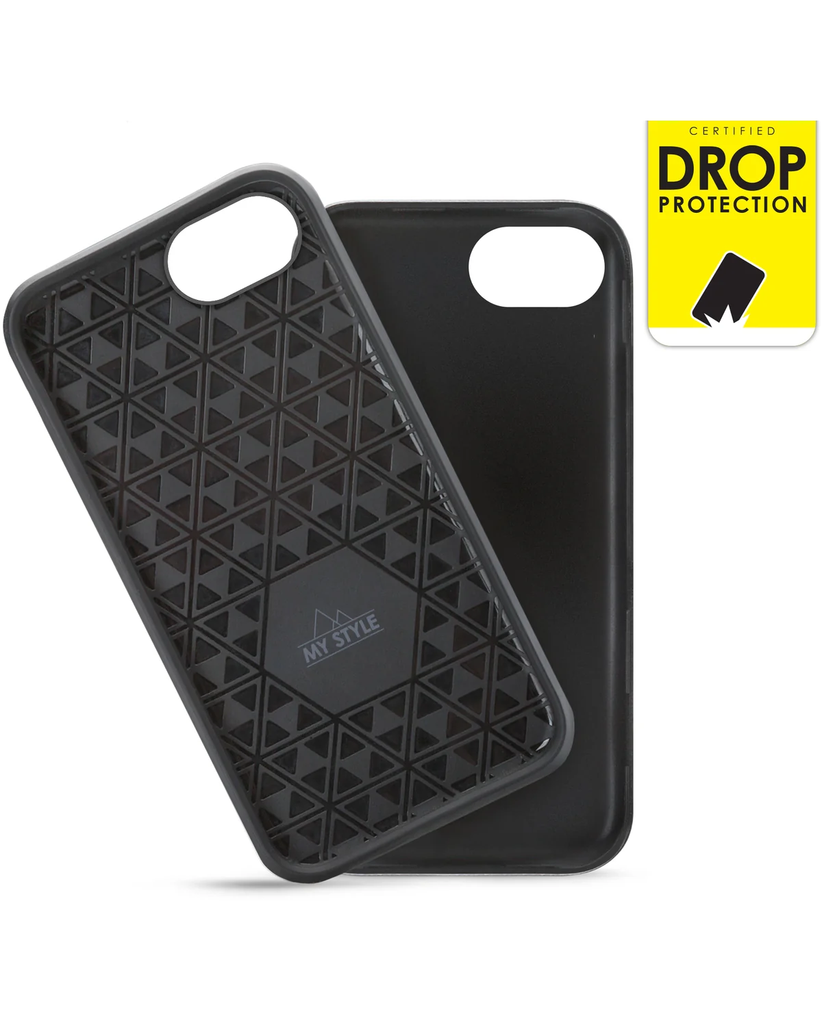 My Style Tough Case Telefoonhoesje Apple iPhone 16e Zwart