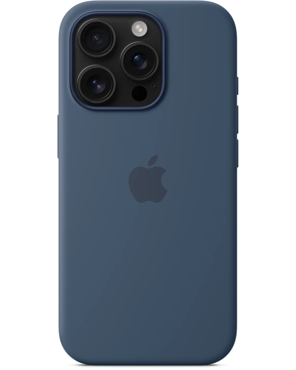 MYYK3ZM/A Apple Siliconen Case Telefoonhoesje MagSafe iPhone 16 Pro Denim