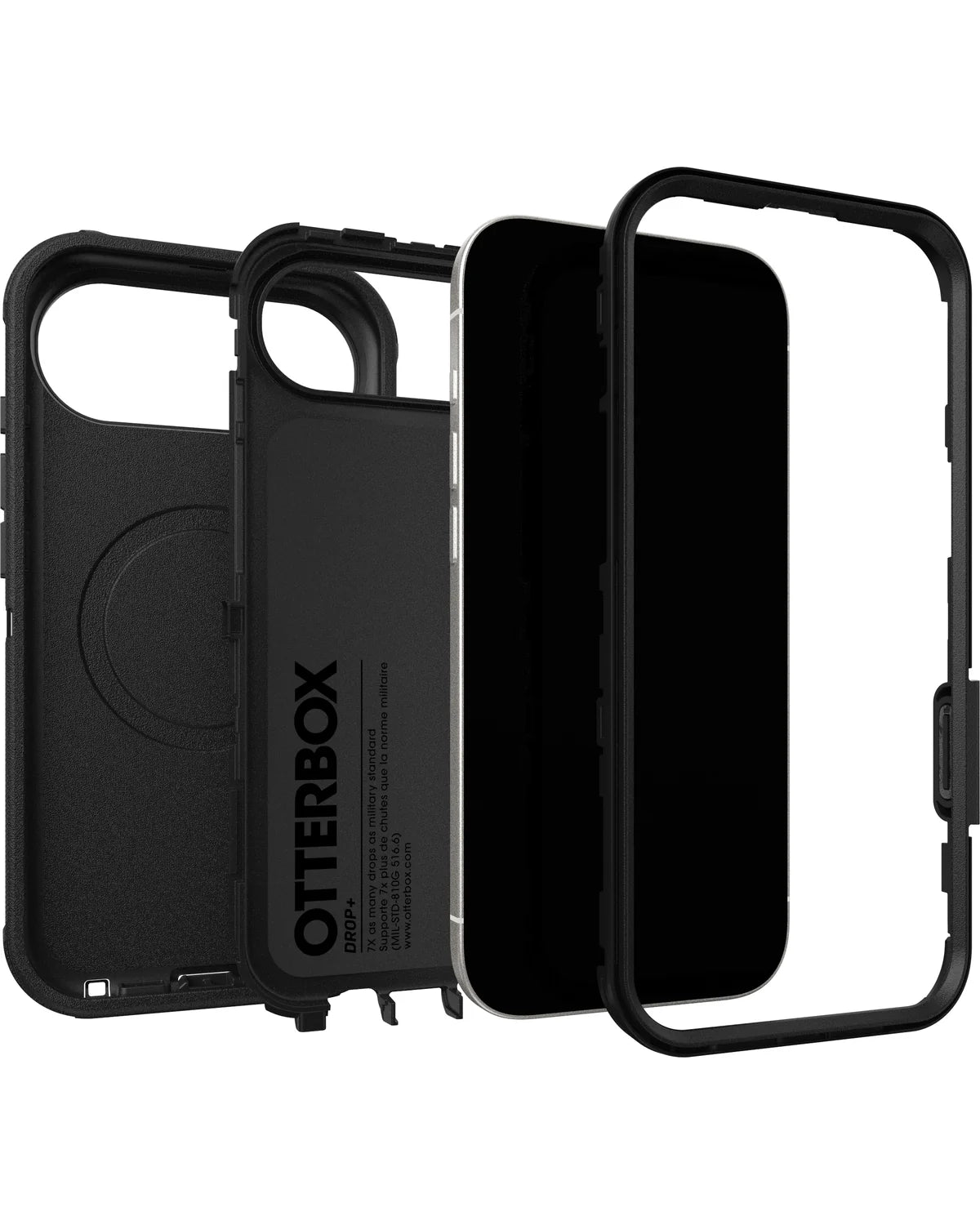 OtterBox Defender met MagSafe Hoesje (Case) – Apple iPhone Air – Zwart