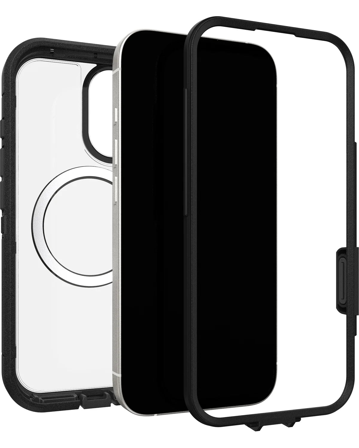 OtterBox Defender Pro XT met MagSafe Hoesje (Case) – Apple iPhone 17 – Transparant/Zwart