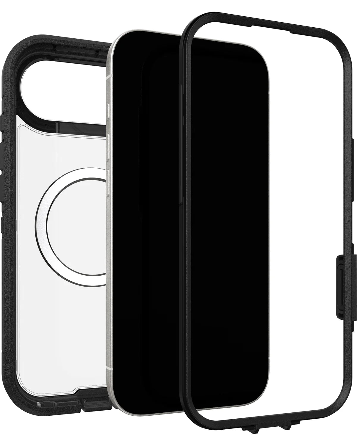 OtterBox Defender Pro XT met MagSafe Hoesje (Case) – Apple iPhone Air – Transparant/Zwart