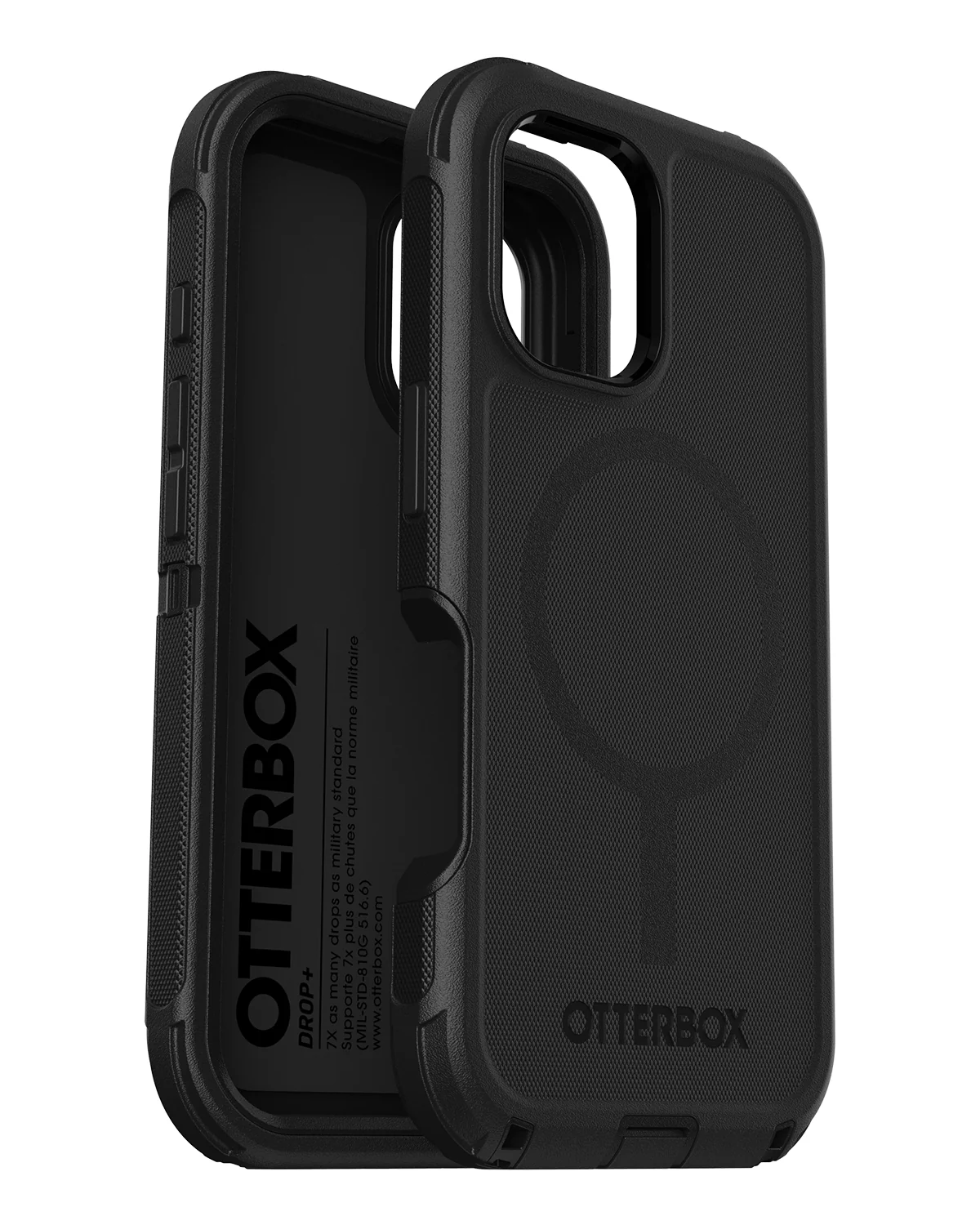 OtterBox Defender Series XT telefoonhoesje with MagSafe Apple iPhone 16 Zwart