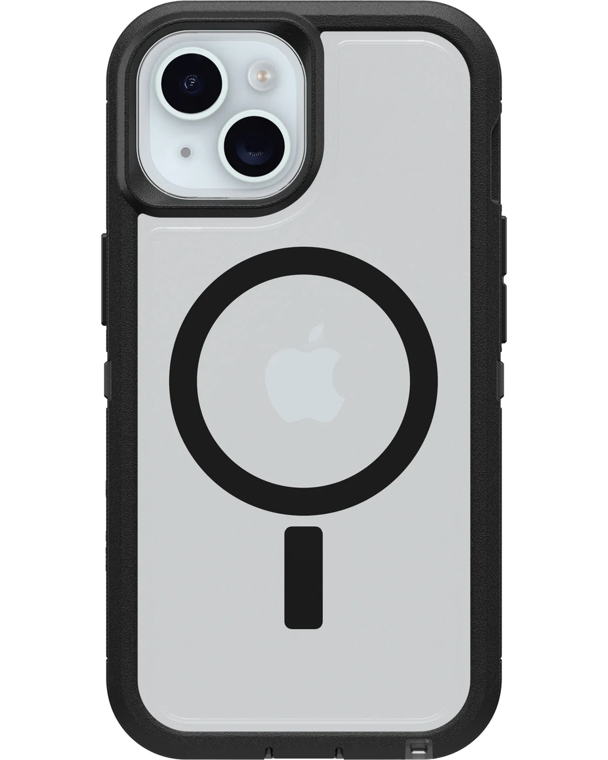 Otterbox Defender Series Xt With Magnets Hoesje – Apple iPhone 15 / 16E – Transparant Zwart