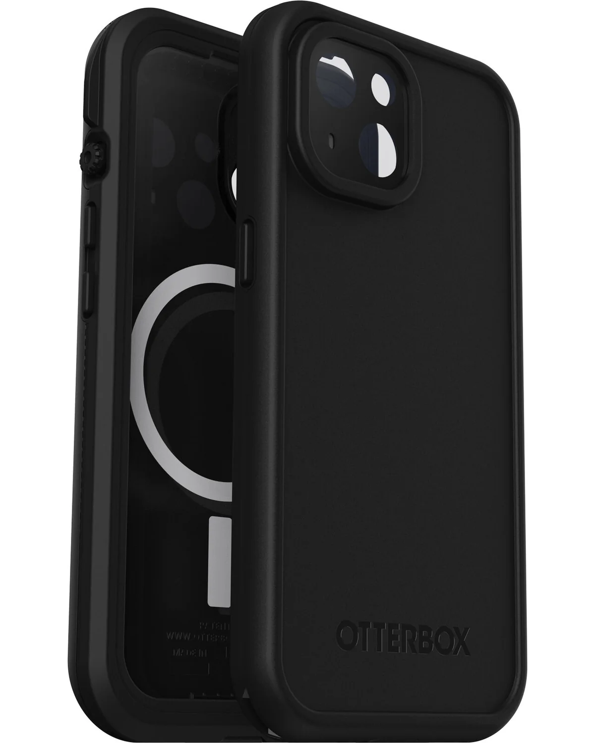 OtterBox Fre for MagSafe Case Telefoonhoesje Apple iPhone 15 Zwart