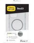 OtterBox React MagSafe Series Hoesje (Case) – Apple iPhone 17 – Transparant