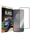 Striker D3O Xtreme Impact Glass Screenprotector – Zwart Frame – Samsung Galaxy S25 Fe