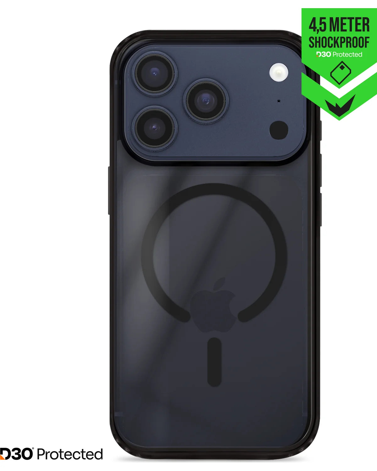 Striker X-Core D3O Xtreme Impact Mag Hoesje Pro – Apple iPhone 17 Pro – Zwart