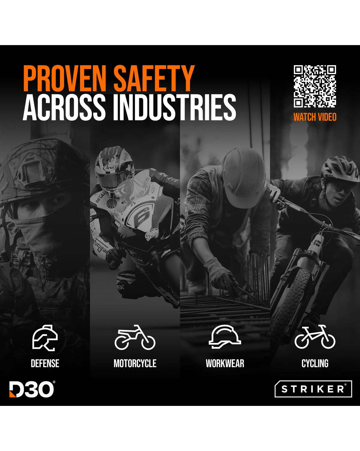 Striker X-Core D3O Xtreme Impact Mag Hoesje – Samsung Galaxy A17 4G/5G – Zwart