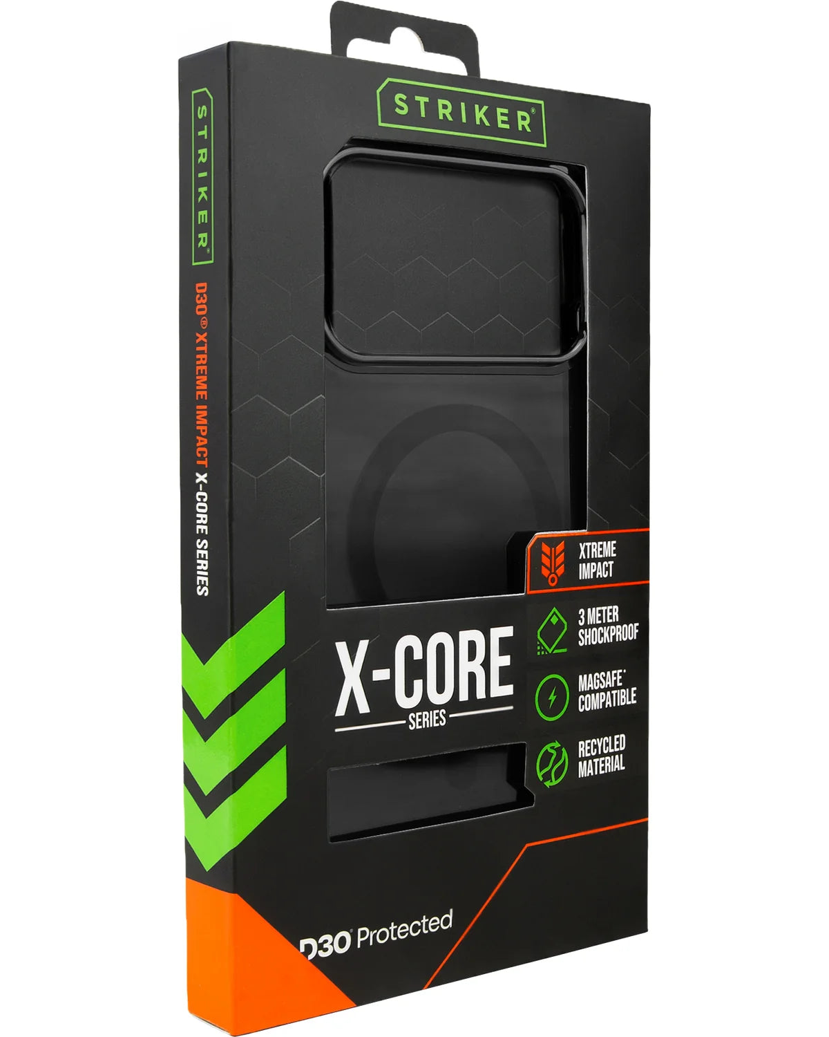 Striker X-Core D3O Xtreme Impact Mag Hoesje – Samsung Galaxy A36 5G / A56 5G – Zwart