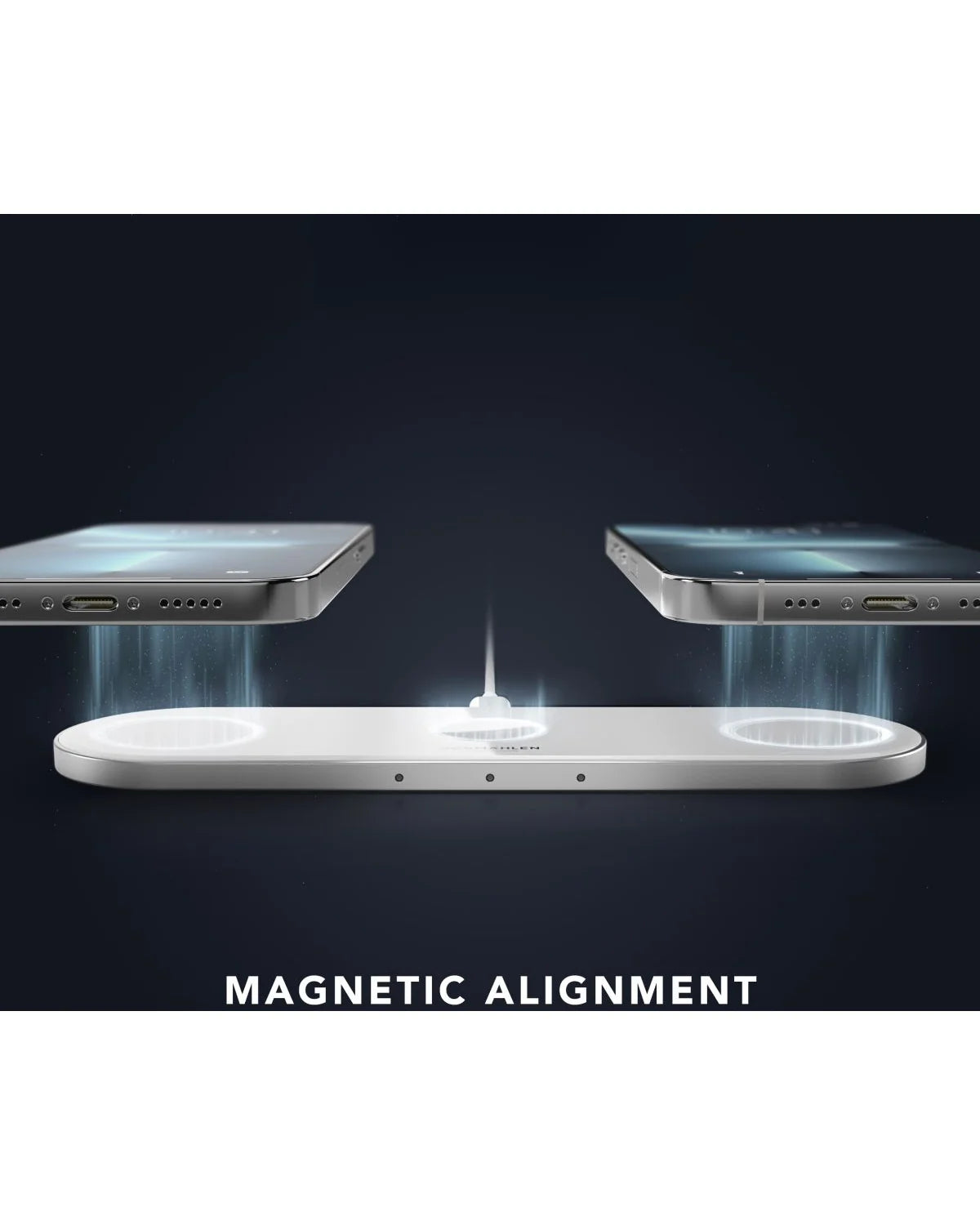 Vonmählen Aura Home 3-in-1 Draadloos Oplaadstation – Wit
