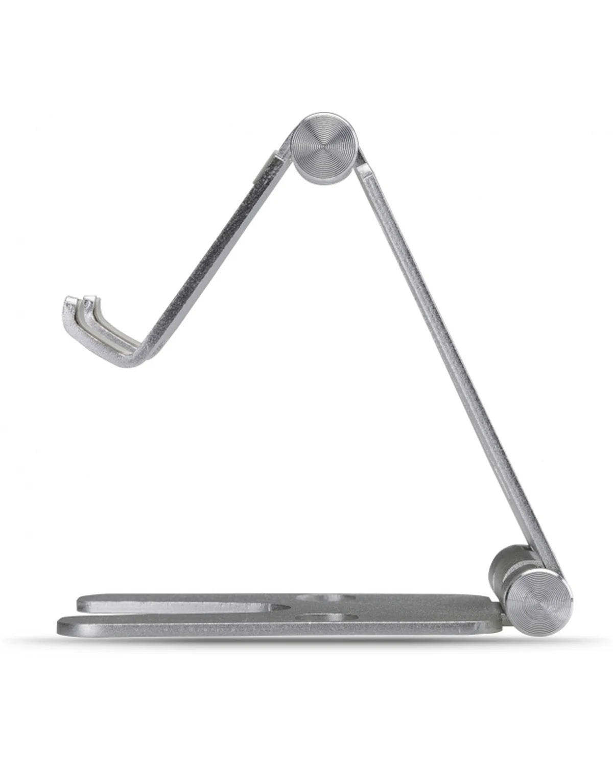 Xccess Opvouwbare Aluminium Telefoonhouder – Zilver